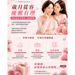 新倍提電音雙波 + 肉毒 「整體輪廓」與「肌膚紋理」多層次自然的細緻感保養
