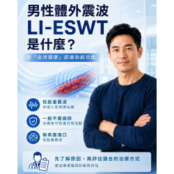 男性體外震波LI-ESWT是什麼？
